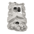 thumbnail image 1 of Small Block Chevy SBC Intake Manifold 57-86 305 327 350 400 Engine MT023011 - Fits 1957-1986 SBC Applications, 1500-6500 RPM Range, 1 of 4
