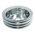 thumbnail image 1 of Small Block Chevy SWP 3 Groove Crank Pulley - Chrome, 1 of 1