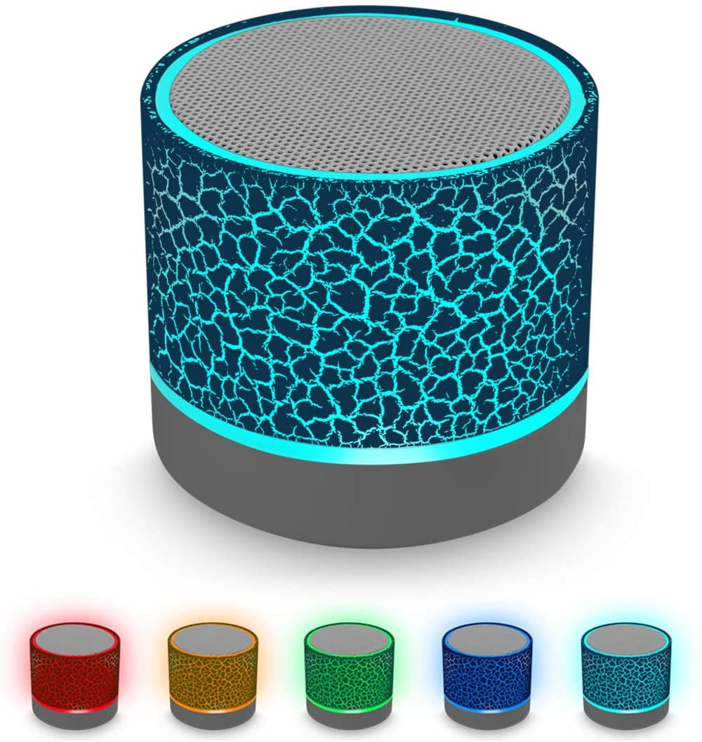 Small Bluetooth Speaker with Stereo Sound, Punchy Bass Mini Speaker