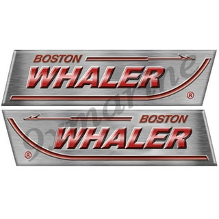 Boston Whaler Original Vinyl Decal OEM - Set Of 2 - Made In The - Foto 2
