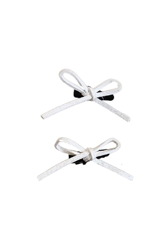 Small Bow Elegant 2000s Side Clip Bow Hair Clip Elaborate Fairy Bow Small Bowknot Balletcore