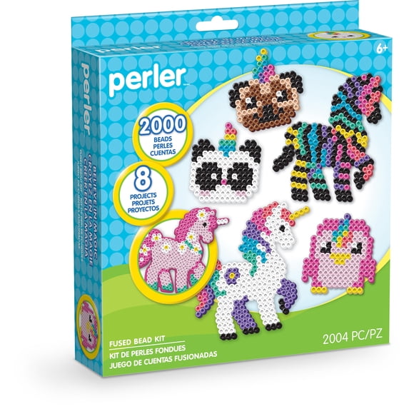 Perler Believe in Magic Unicorn & Panda Jigsaw Puzzle Box Set