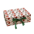 thumbnail image 1 of Small Boxes for Gifts with Magnetic Flip Lid, Satin Ribbon Bow, Christmas Decorative Paper Gift Wrap Box, 1 Count, 1 of 5