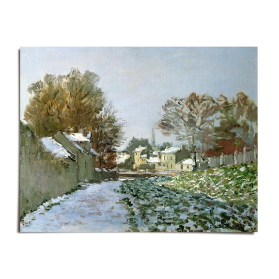 Small Branch of the Seine - Claude Monet - 8x10 - Wall Art Print - UNFRAMED