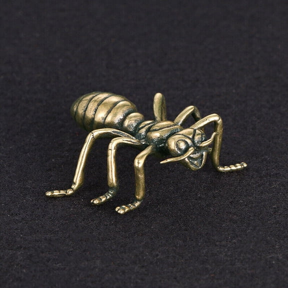 Small Brass Ant Figurines Brass Statue Home Ornaments Animal Figurines Gift USA
