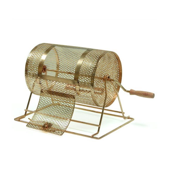 Small Brass Raffle Drum