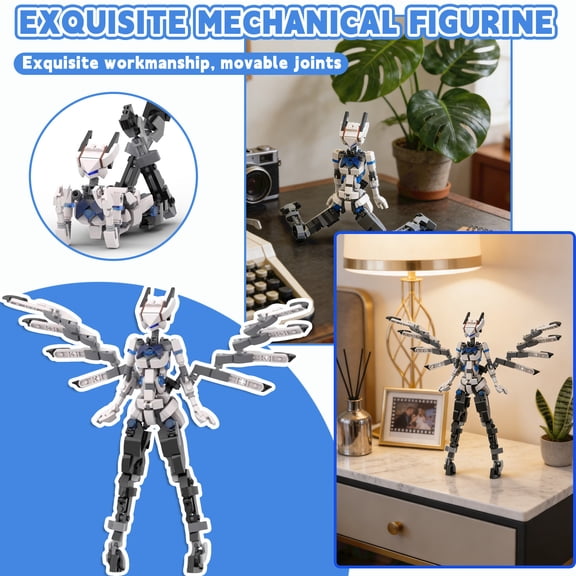 Small Brick Stacking Building Block Toys Sets, Action Figure Sculpture | Building Kit, Suitable for Home Decoration Games