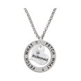 thumbnail image 1 of Small Bridesmaid Heart Fetch What? Affirmation Ring Necklace, 1 of 1
