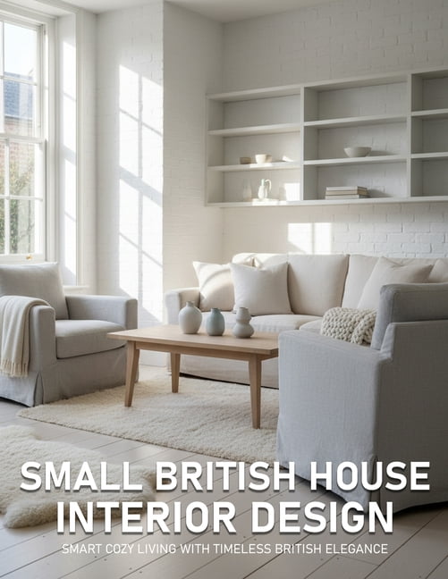 Small British House Interior Design: Smart Cozy Living with Timeless British Elegance, (Paperback)