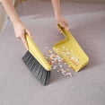 thumbnail image 1 of Small Broom and Dustpan Set, Household Cleaning Brush with Dustpan, Multi-Functional Floor Sweeper, Table and Sofa Duster Brush, Space Saving Hanging Cleaning Tool for Efficient Home Maintenance, 1 of 6