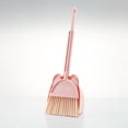 thumbnail image 1 of Children's Brooms and Dustpan Set Cleaning Supplies Brooms and Dustpan Set for Home Stainless Steel Handle Brooms with Dustpan Combo Set for Home Office Pink, 1 of 8