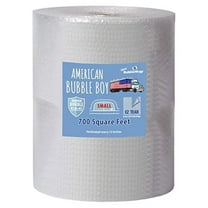 Small Bubble Wrap, (24" Wide, 700 Square Feet)