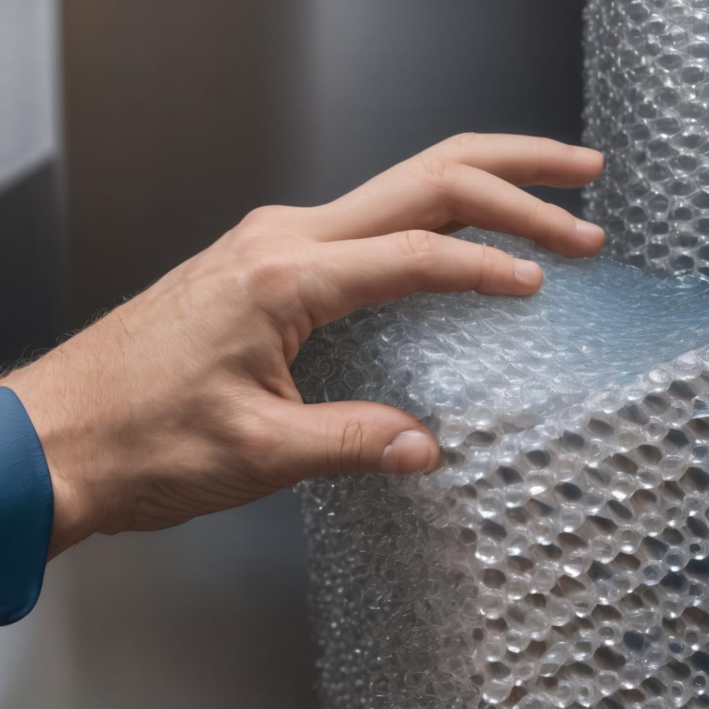 Small Bubble Wrap Bulk Bubble Wrap Roll Perforated Every 12" For