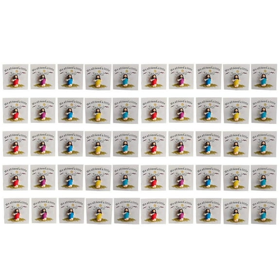 Small Buddha Pocket Cards 5 Colors Mini Resin Figurine Prayer Protection Blessing Gift