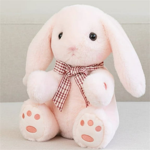 Small Bunny Plush with Heart Cute White Rabbit Stuffed Animals Soft Stuffed Bear Plush Bear Plushie Toys Gifts