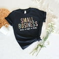 thumbnail image 1 of Small Business Boss Wife Mom T-Shirt, Leopard Print Mom Life Shirt, Boss Mom Gift Shirt, New Mom Mother's Day Tee, 1 of 5