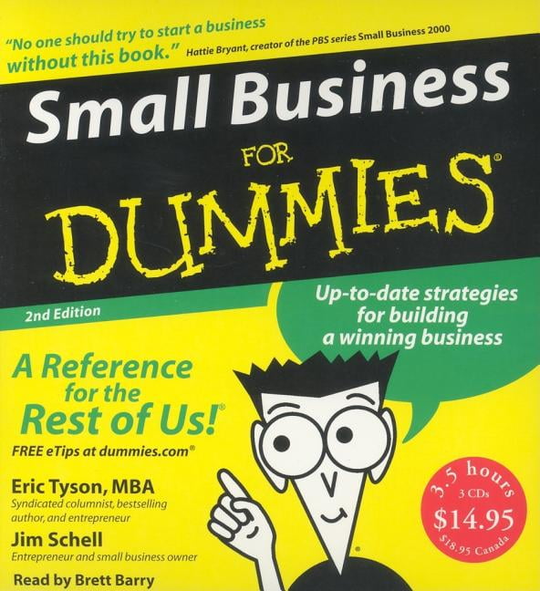 ERIC TYSON; JIM SCHELL; BRETT BARRY Small Business for Dummies, (Audiobook)