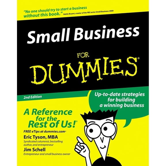 Pre-Owned Small Business for Dummies (Paperback) by Eric Tyson, Jim Schell
