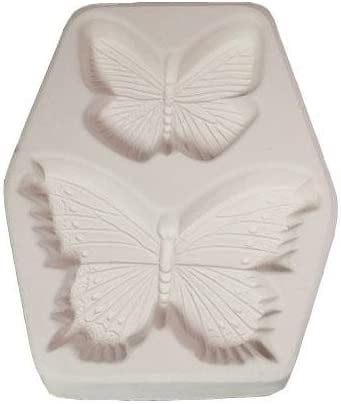 4 Inch Butterfly Casting Mold - 5" X 5.5" Mold For Concrete, Plaster, Resin Crafts