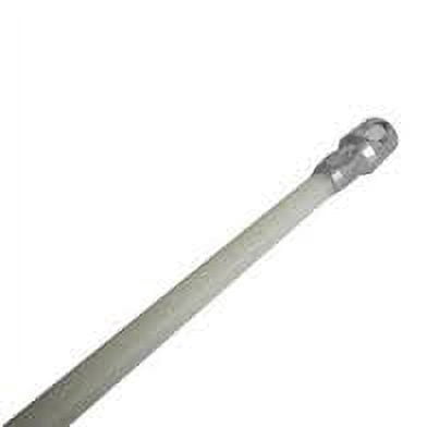 Small ButtonLok White Nylon Dryer Vent Cleaning FlexRods - Walmart.com