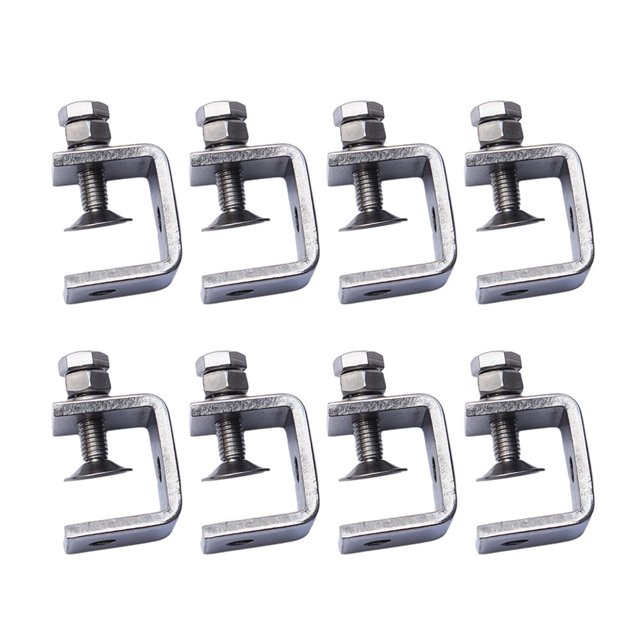 Small C Clamps Stainless Steel Heavy Duty Pipe Fixture For Welding
