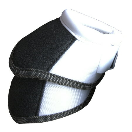 Small Cactus Gear Dynamic Edge Horse Leg Protection Bell Boots Pair White