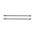 thumbnail image 1 of Small Cafe Curtain Rod Adjustable 12" to 16" Set of 2 Chrome, 1 of 5