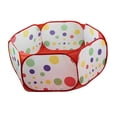 thumbnail image 1 of Small Cage for Hamster Rabbit Guinea Mice Rat Indoor/Outdoor - Red red edge, 1 of 9