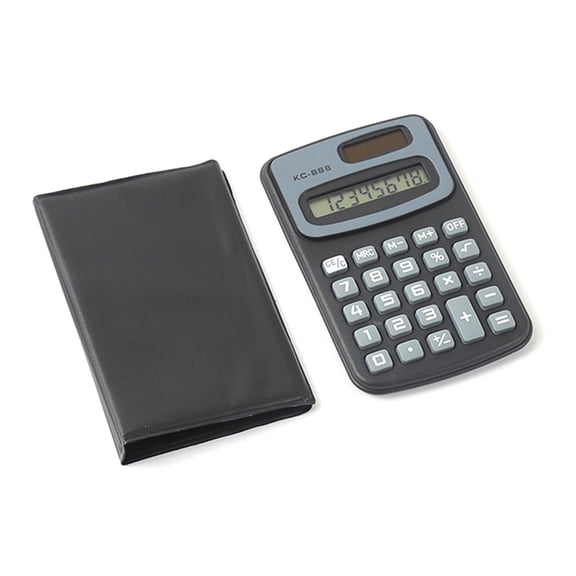 Small Calculator Pocket Sized Electronic Calculator Accountant Accounting Tool for Easy Calculations and Budgeting
