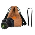 thumbnail image 1 of Small Camera Bag Camera Case Drawstring Camera Bag Camera Storage Bag Soft Camera Case with Shouder Strap Replacement, 1 of 18