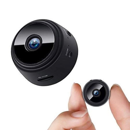 Small Camera Wireless CCTV with Audio and Video, WiFi Mobile Connection, Night Vision, Motion Detection