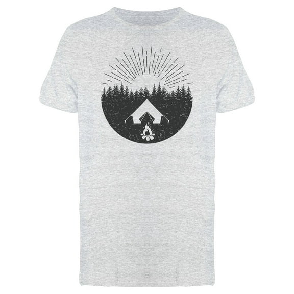 Small Campsite Graphic Tee Men's -Image by Shutterstock