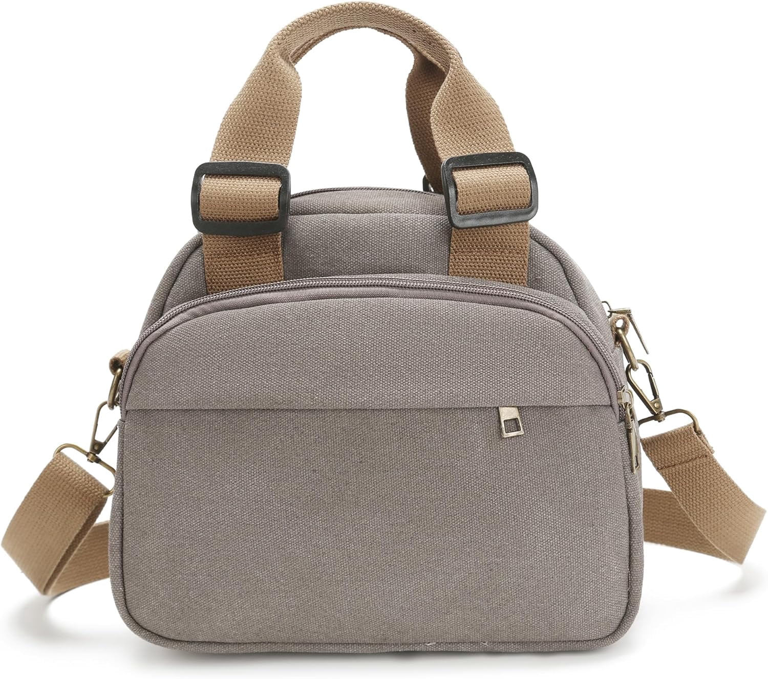 Small Canvas Crossbody Bags for Women Practical Hobo Tote Top-handle Handbag Multi Compartment Casual Going Out Satchel