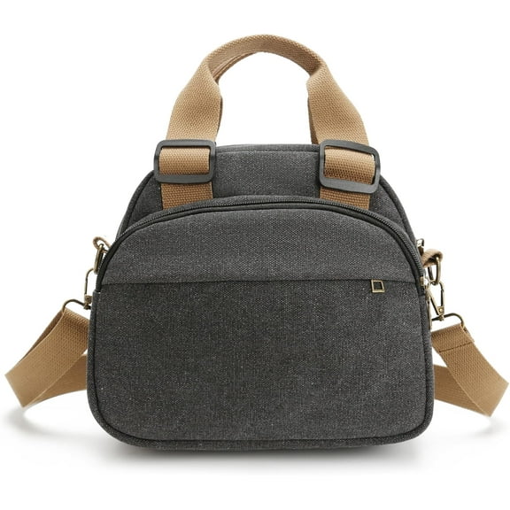 Small Canvas Crossbody Bags for Women Practical Hobo Tote Top-handle Handbag Multi Compartment Casual Going Out Satchel