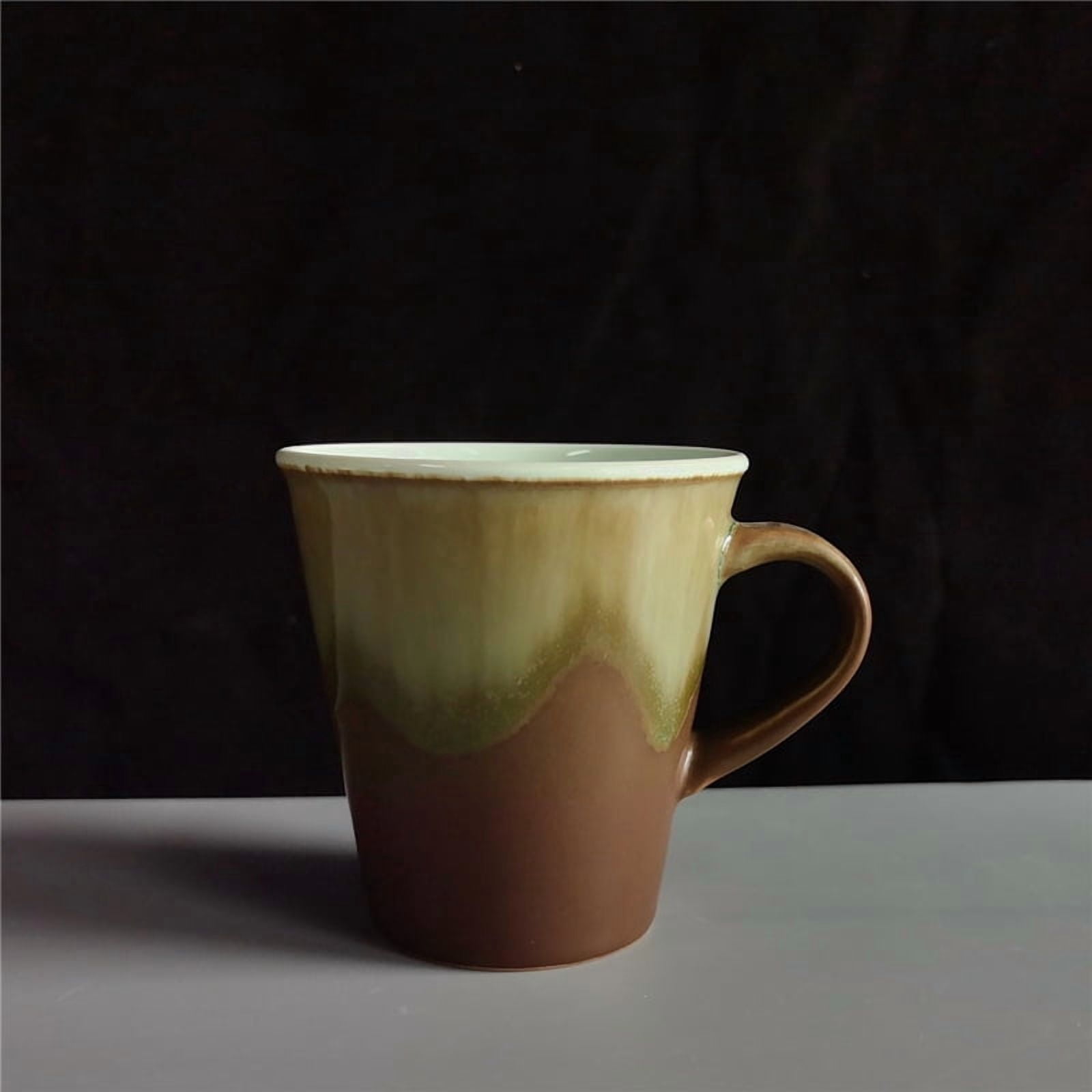 Small Capacity Coffee Cup Retro Style Ceramic Mug Espresso Pour Over Coffee Cup Kiln Change Coarse Ceramic Ceramic Coke Cup