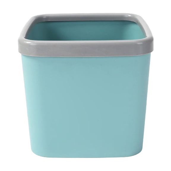 Small Car Trash Can Desktop Trash Can 16x15x14.5cm, Living Room Debris Bucket for Car Home Office, Small Plastic Trash Can