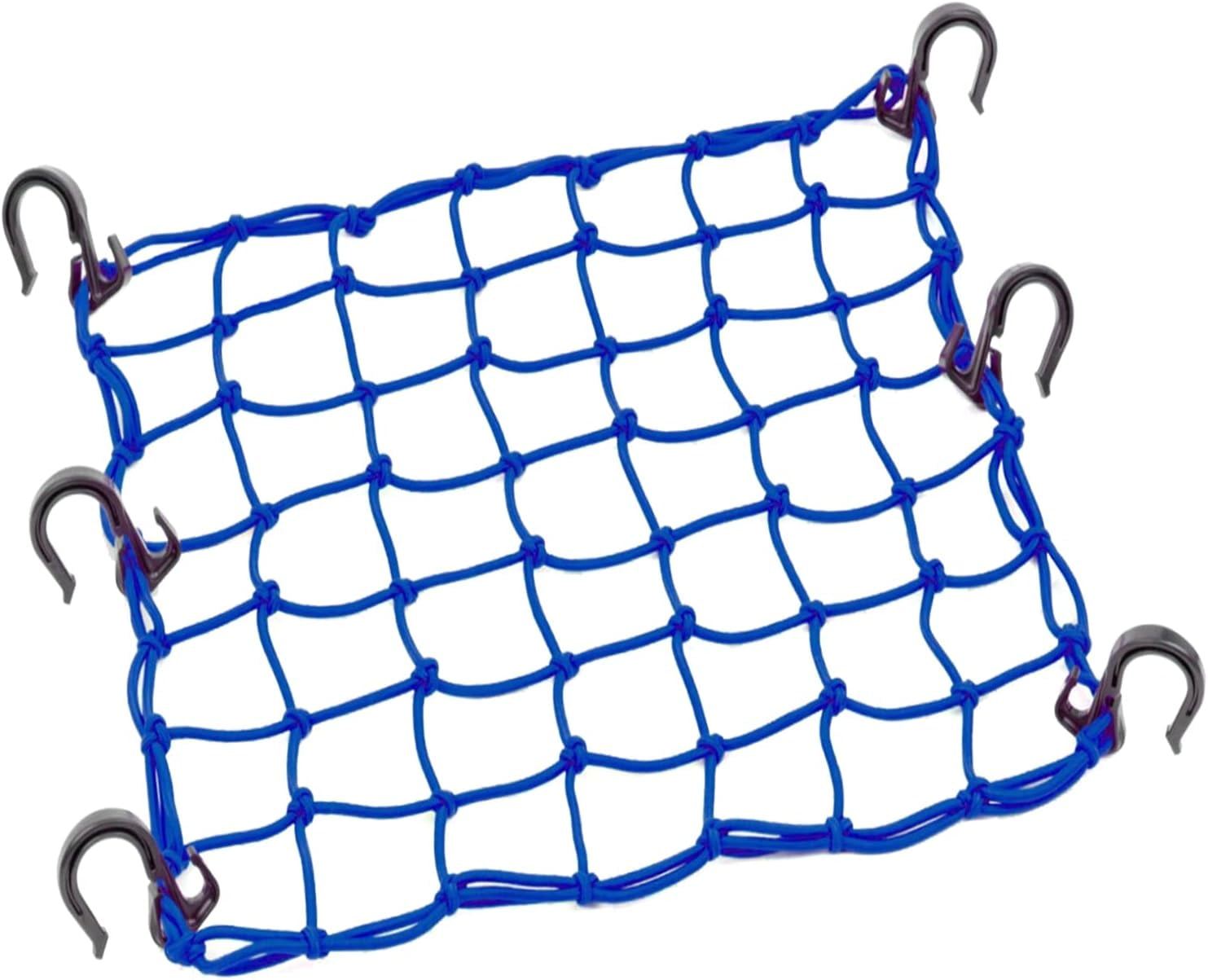 Small Cargo Net-15"x15" Expands To 30"x30" | Reinforced Hooks, Natural Latex Core - View #12