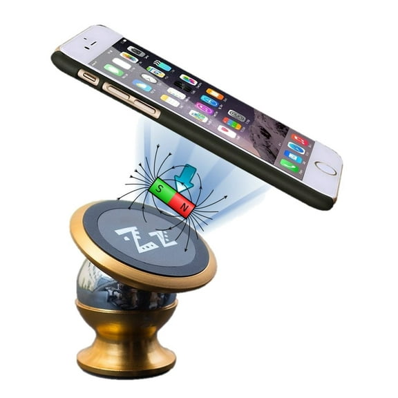 Small Cell Phone Holder and Charger Universal  Phone Car Mount iPhone Car Mount, Samsung iphone Smartphone Car Mount, Cell Phone Car Mount Holder for Mini Tablets, Office,  Kitchen Car Cradle