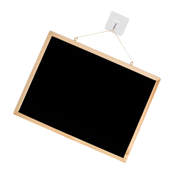 Small Chalkboard Double-Sided Hanging Blackboard Writeable Blackboard