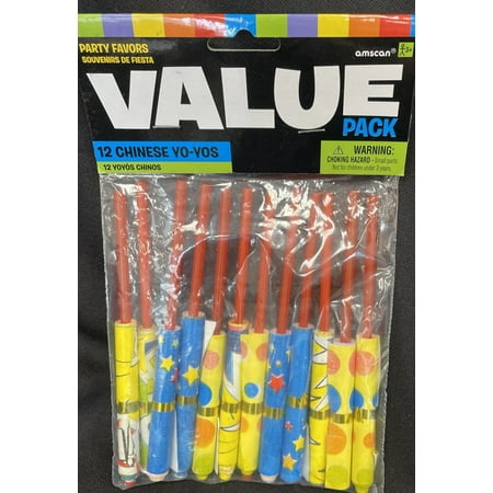 Small Chinese Yo Yo 12 Pack