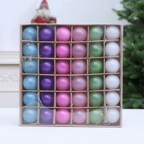 Small Christmas Ball Ornaments - 36Pcs Christmas Balls Ornaments for Xmas Tree Christmas Decorations