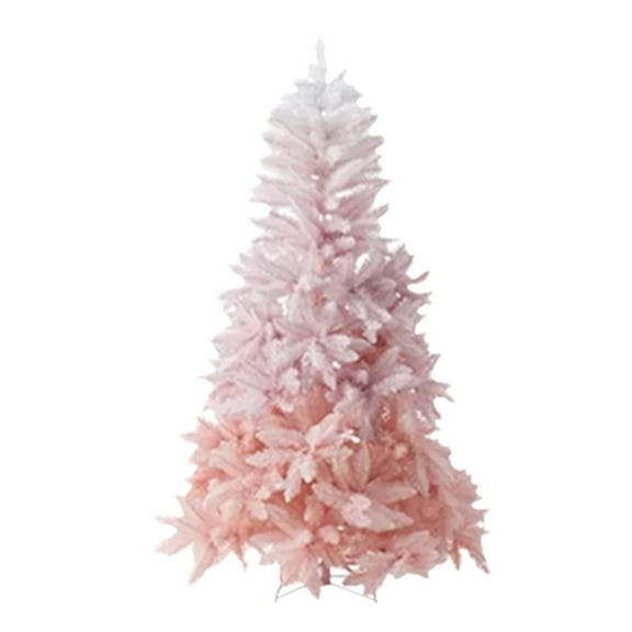 Small Christmas Tree, 4FT Artificial Tabletop Mini Christmas Tree for Office, Desk, Indoor, Outdoor, Holiday Xmas Party Decoration, Not Pre-lit Lights, Easy Assembly, Pink