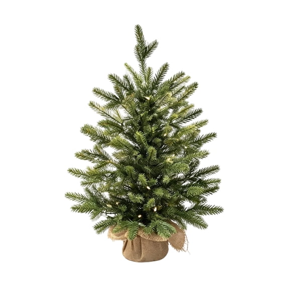 Small Christmas Tree, Mini Christmas Tree for Desk and Tabletop, Nordic Spruce Mini Tree for Holiday Decor, Office, Dorm, and Apartment Festive Display