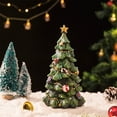 thumbnail image 1 of Small Christmas Tree Ornaments Desktop Decor Home Furnishings Festival Holidays Office Ornament Party Supplies 7.09"x3.94" Great Gifts for Christmas Day, 1 of 6