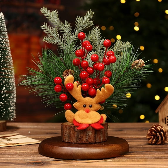 Small Christmas Tree Skinny Christmas Tree Made Of PVC Material For Christmas Decoration Scene Arrangement And Decoration For Party Supplies Indoor Home Decorations