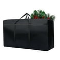 thumbnail image 1 of Small Christmas Tree Storage Bag Heavy Duty Christmas Tree Bag for 3FT/4FT/5FT Detachable Christmas Tree 600D Oxford Waterproof Dusty-Proof with 2 Reinforced Handle,Large Zipper Opening, 1 of 5
