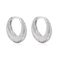 thumbnail image 1 of Small Chunky Hoop Earrings for Women, 18K Gold Plated Thick Lightweight Everyday Fashion Earrings with Silver Tone Post, 1 of 5