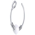 thumbnail image 1 of Small Circle Around Single Jelly Ball Fake Nose Ring Hoop, 1 of 1