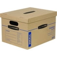 thumbnail image 1 of Small Classic Moving Box 20 Pack, Reinforced Handles, Tape-Free Assembly, Box with Lid, 1 of 10
