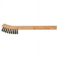 thumbnail image 1 of Small Cleaning Scratch Brushes, 8 5/8 In, 2 X 9, Stainless Steel, Curved | Bundle of 2 Each, 1 of 1